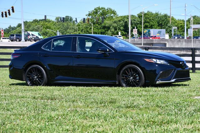 Midnight Black Metallic 2024 Toyota Camry Sedan All-Wheel Drive 8-Speed Automatic