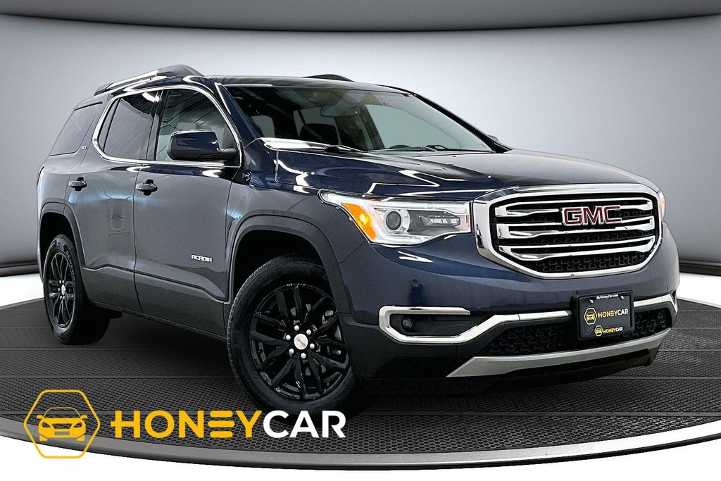 Blue Steel Metallic 2018 GMC Acadia SLT-1 AWD SUV / Crossover Four-Wheel Drive 6-Speed Automatic