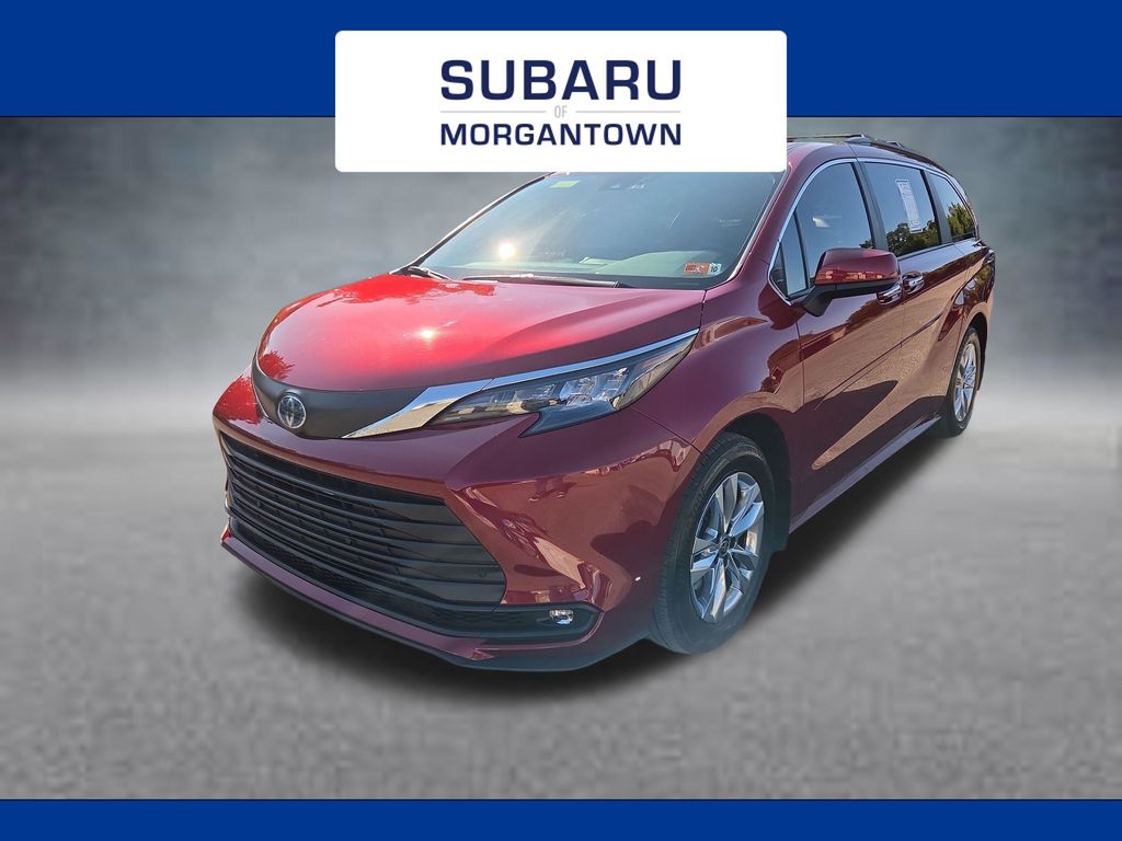 Pearl 2025 Toyota Sienna Minivan All-Wheel Drive Continuously Variable Transmission