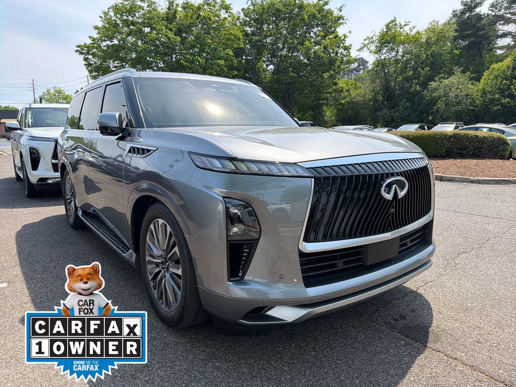 Dynamic Metal 2025 INFINITI QX80 Sensory 4WD SUV / Crossover All-Wheel Drive 9-Speed Automatic