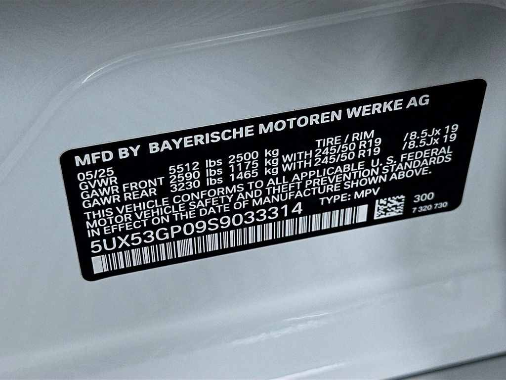 2025 BMW X3 3.0i 24