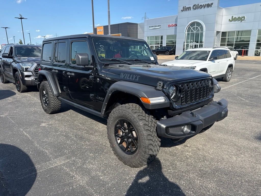  2025 Jeep Wrangler Willys 4-Door 4WD   