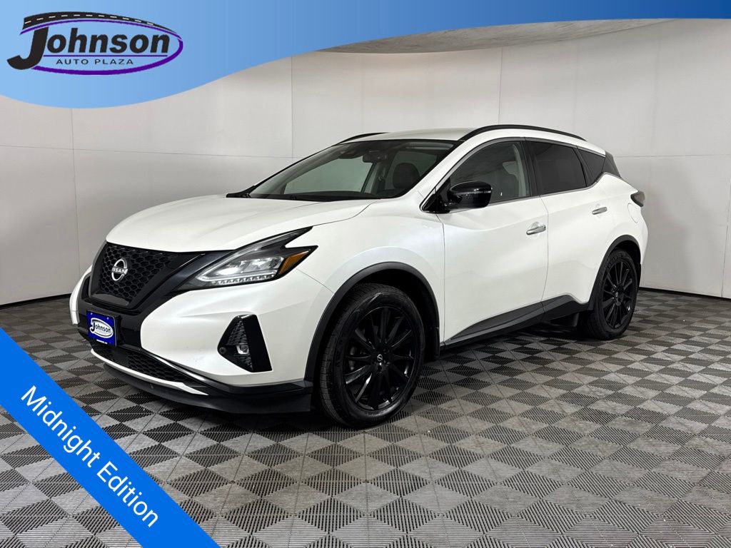 Pearl White Tricoat 2023 Nissan Murano SUV / Crossover All-Wheel Drive Continuously Variable Transmission