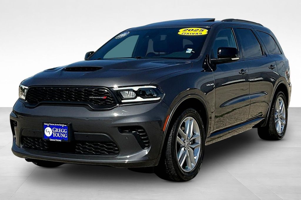 Vapor Gray 2025 Dodge Durango R/T Plus AWD SUV / Crossover All-Wheel Drive 8-Speed Automatic