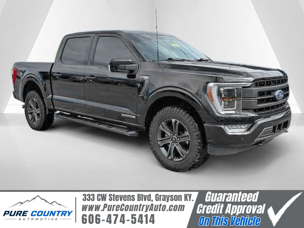 Black Metallic 2023 Ford F-150 Pickup Truck Four-Wheel Drive Automatic