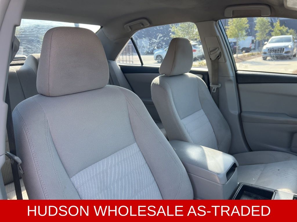 2015 White Toyota Camry LE FWD Sedan