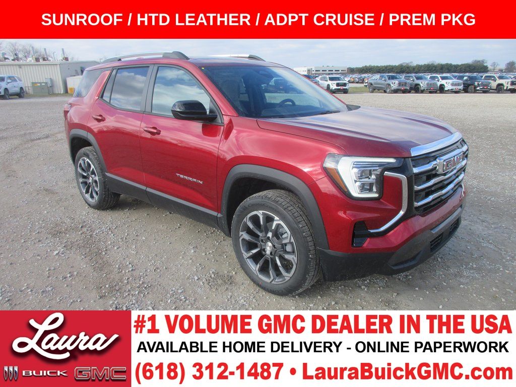 Volcanic Red Tintcoat 2026 GMC Terrain SUV / Crossover Front-Wheel Drive Continuously Variable Transmission