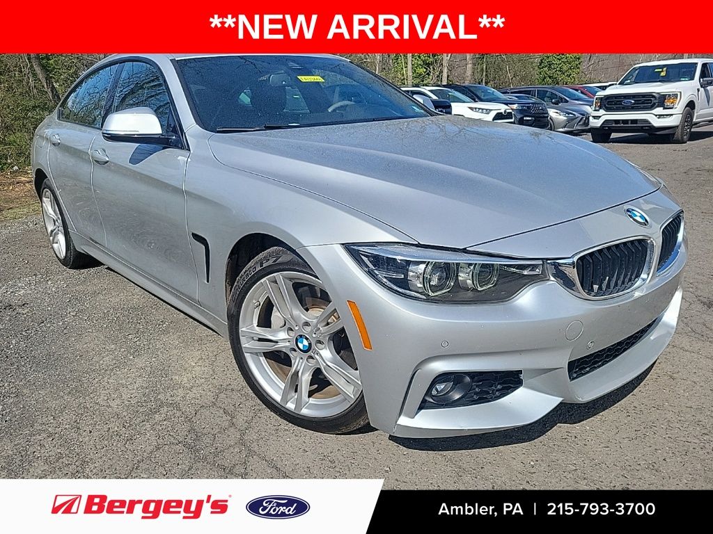 Glacier Silver Metallic 2019 BMW 4 Series 430i xDrive Gran Coupe AWD Sedan All-Wheel Drive 8-Speed Automatic