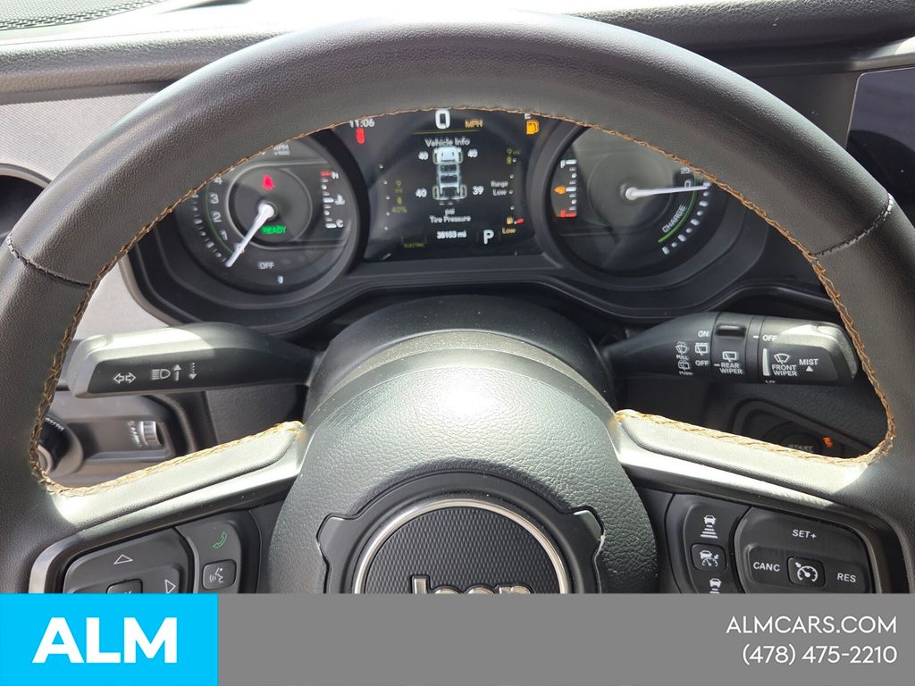 Used 2024 White Jeep Sport S 4xe image 26