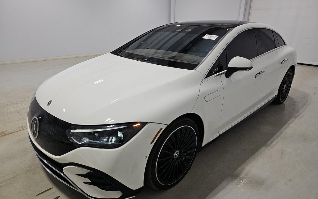 White 2023 Mercedes-Benz EQE Sedan All-Wheel Drive 1-Speed Automatic