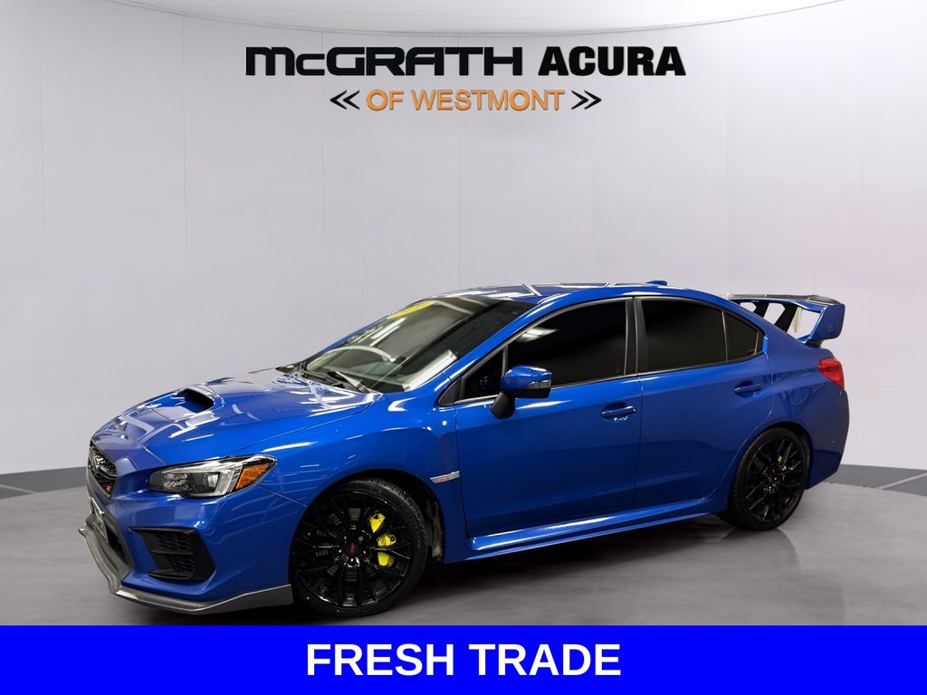 WR Blue Pearl 2020 Subaru WRX STI AWD Sedan All-Wheel Drive 6-Speed Manual