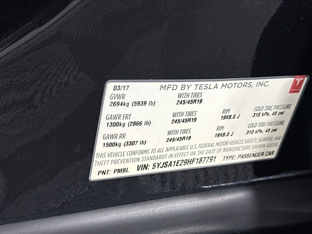 2017 Tesla Model S 100D 30