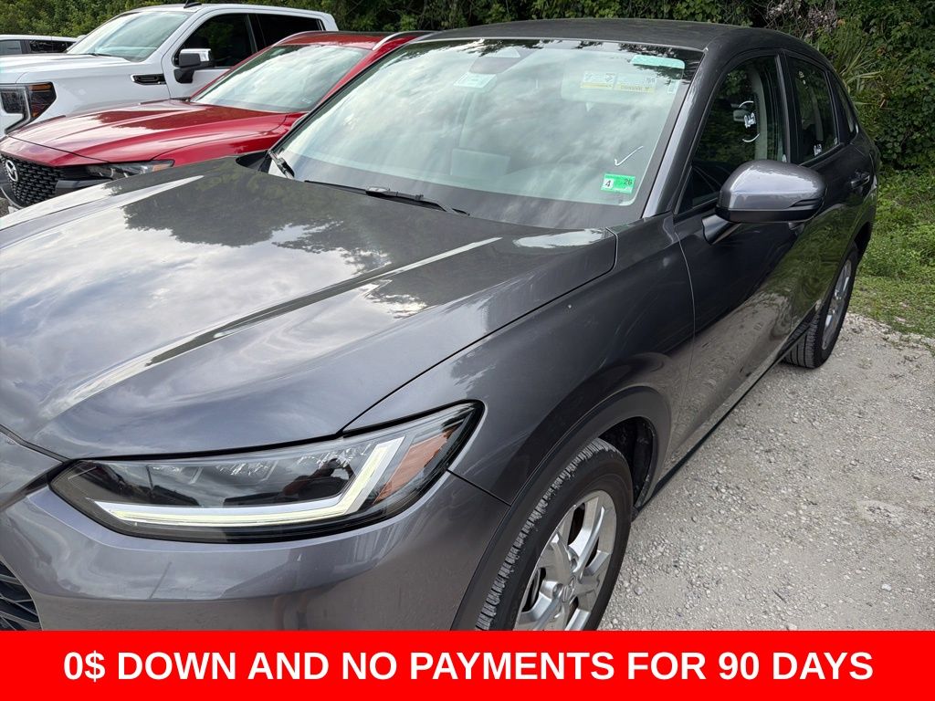 Urban Gray Pearl 2025 Honda HR-V LX AWD SUV / Crossover All-Wheel Drive Continuously Variable Transmission