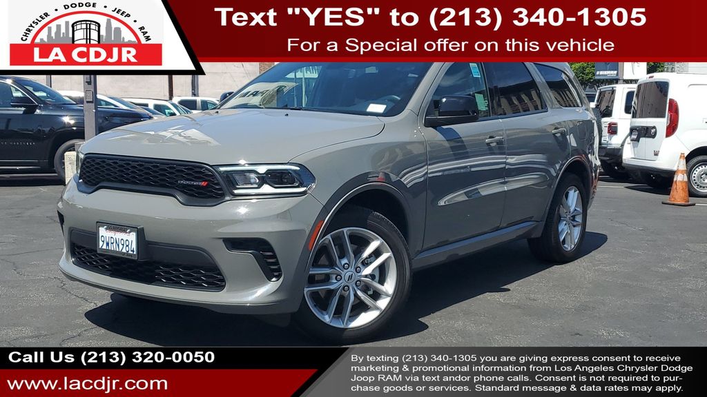 Gray Clearcoat 2026 Dodge Durango SUV / Crossover All-Wheel Drive 8-Speed Automatic
