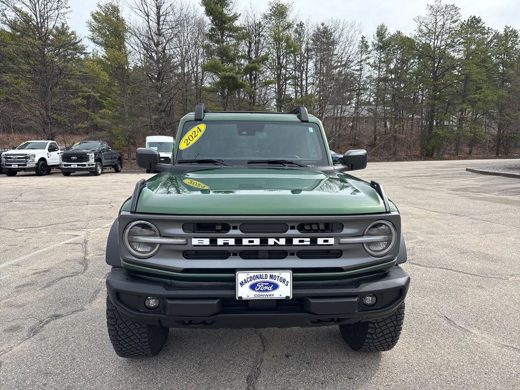 Eruption Green Metallic 2024 Ford Bronco Big Bend 2-Door 4WD SUV / Crossover Four-Wheel Drive Automatic