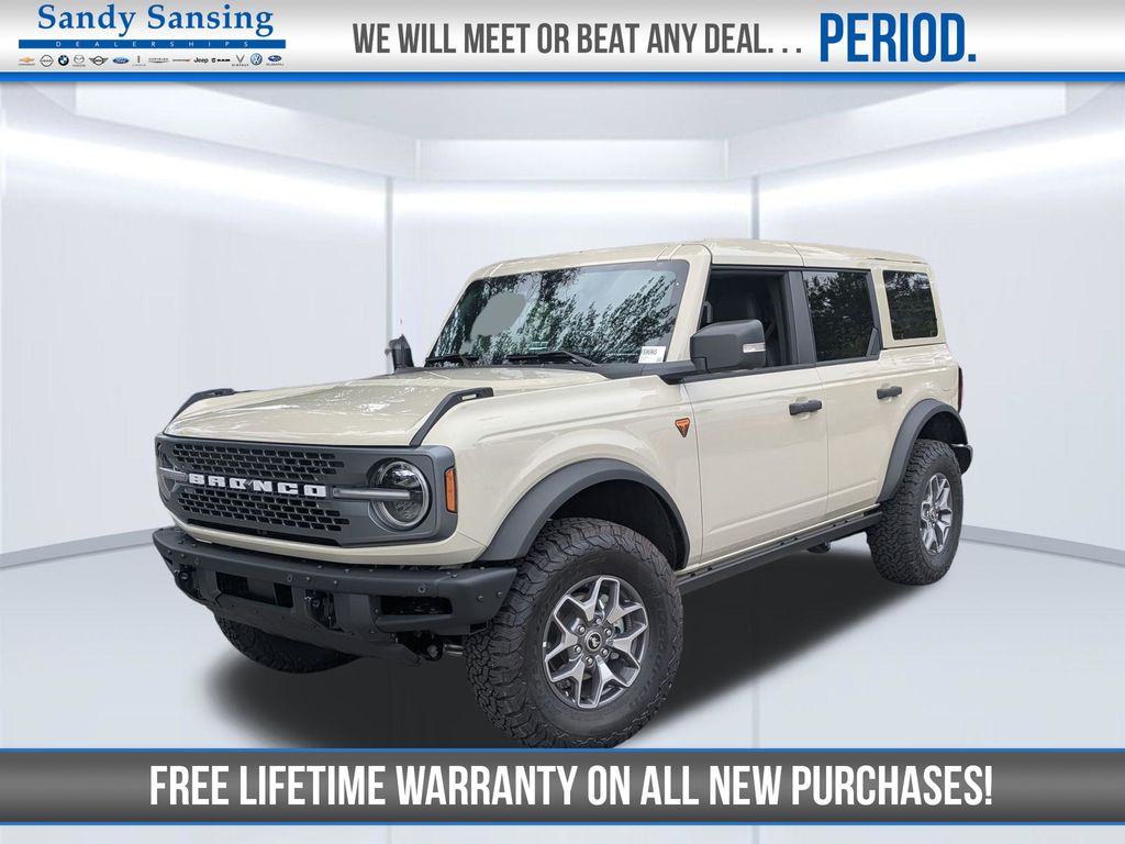 Desert Sand 2025 Ford Bronco SUV / Crossover Four-Wheel Drive Automatic