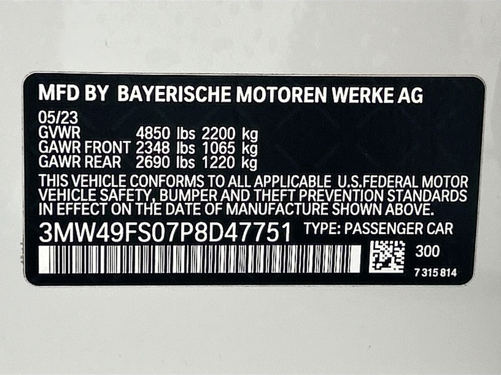 Used 2023 White BMW M340i image 34