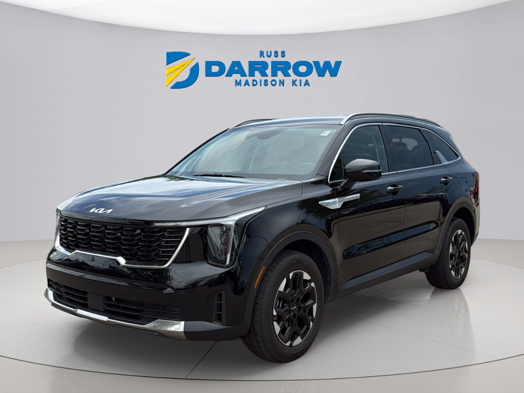 Ebony Black 2024 Kia Sorento SUV / Crossover All-Wheel Drive 8-Speed Automatic