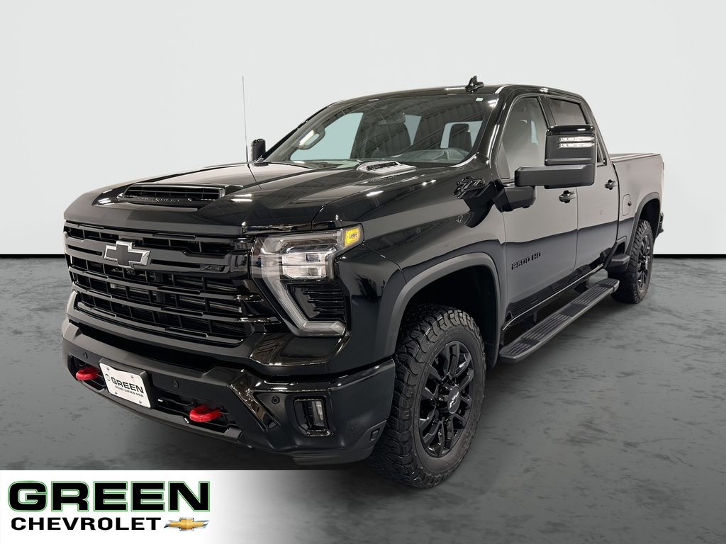 Black 2026 Chevrolet Silverado 2500HD Pickup Truck Four-Wheel Drive Automatic