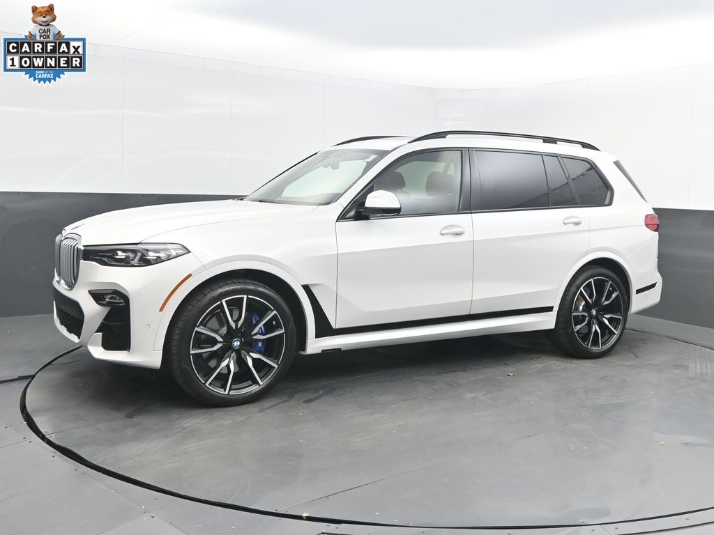 Mineral White Metallic 2022 BMW X7 xDrive40i AWD SUV / Crossover All-Wheel Drive 8-Speed Automatic