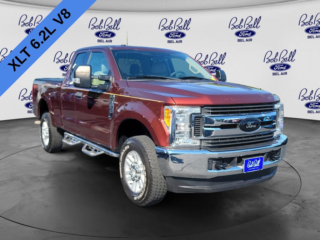 Bronze 2017 Ford F-250 Super Duty Pickup Truck Four-Wheel Drive 6-Speed Automatic