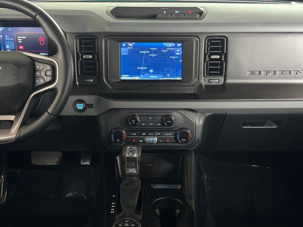 2023 Ford Bronco Big Bend White at South Houston Nissan