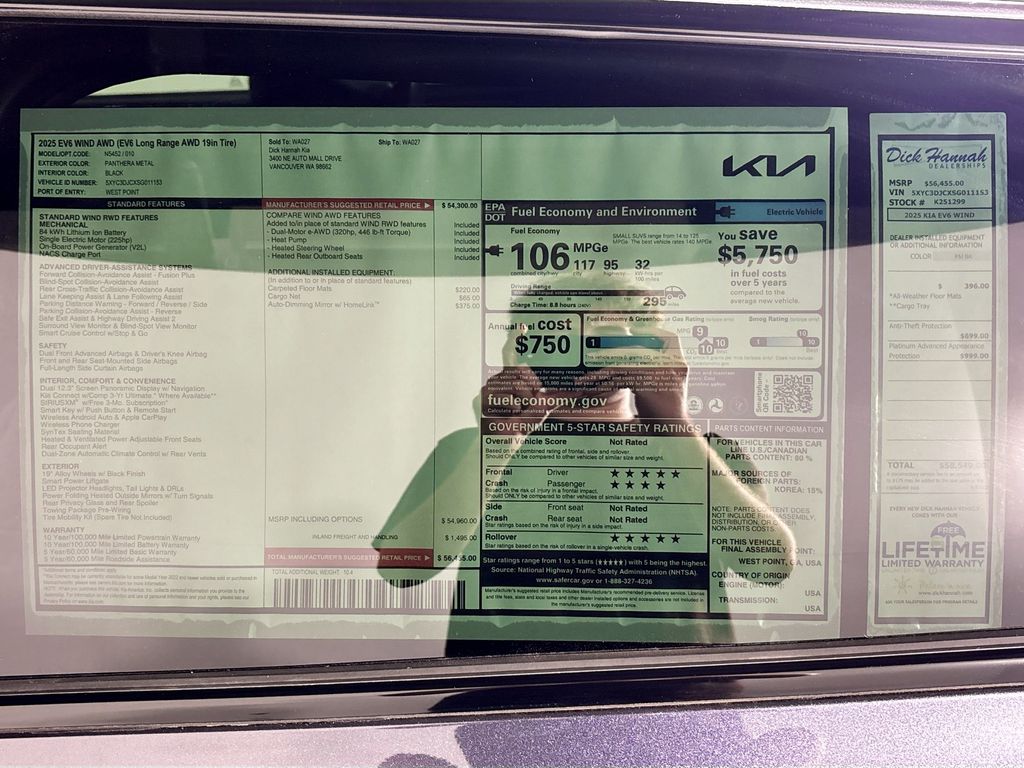 2025 Kia EV6 Wind