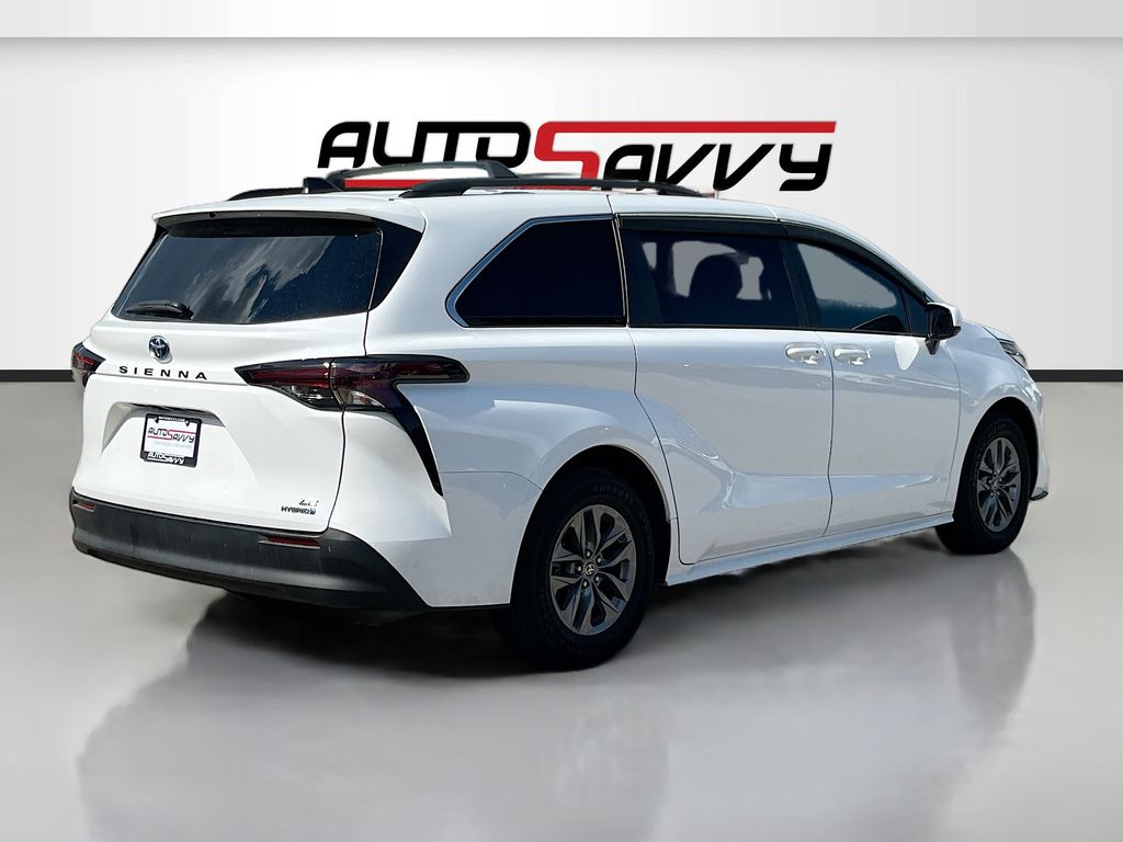 Used 2023 White Toyota LE image 7