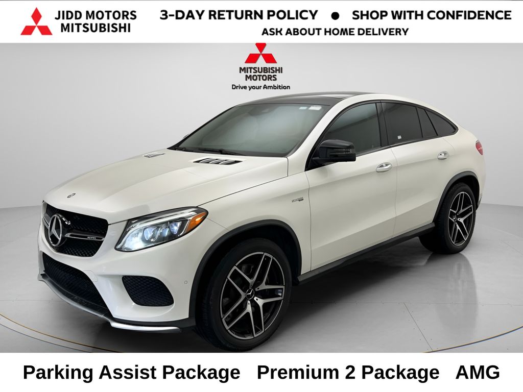 White 2017 Mercedes-Benz GLE AMG GLE 43 Coupe 4MATIC SUV / Crossover All-Wheel Drive 9-Speed Automatic