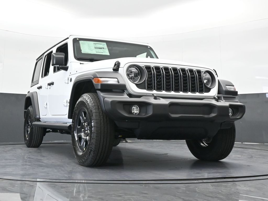 New 2026 Bright White Clearcoat Jeep Sport image 50