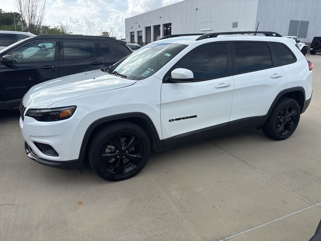 Bright White Clearcoat 2021 Jeep Cherokee Altitude FWD SUV / Crossover Front-Wheel Drive 9-Speed Automatic