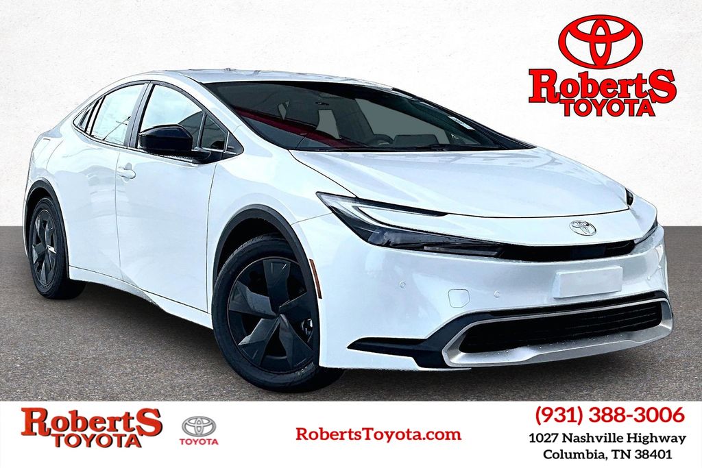 White (Wind Chill Pearl) 2026 Toyota Prius Plug-In Hybrid Hatchback Front-Wheel Drive Continuously Variable Transmission