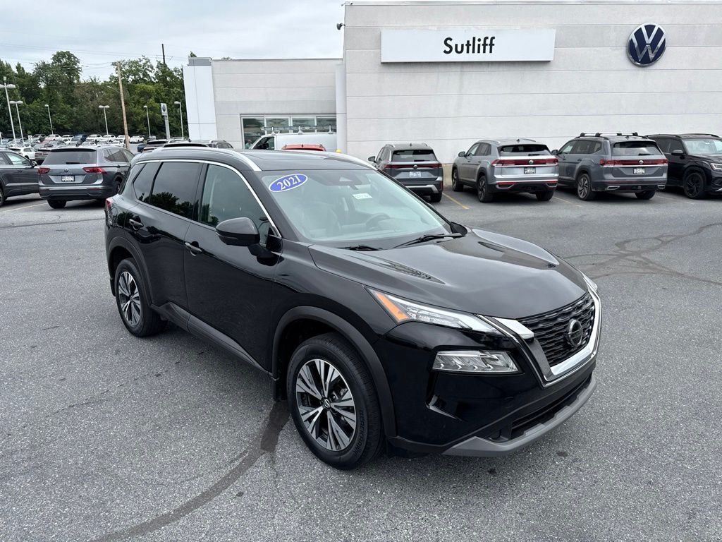 2021 Nissan Rogue SV Black at South Hills Kia