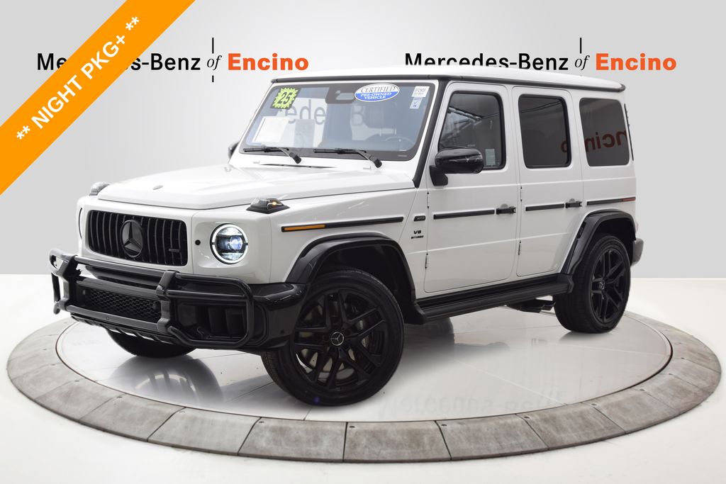 Polar White 2025 Mercedes-Benz G-Class SUV / Crossover All-Wheel Drive 9-Speed Automatic