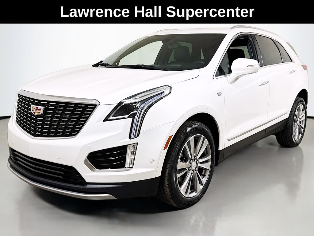 Crystal White Tricoat 2025 Cadillac XT5 Premium Luxury AWD SUV / Crossover Four-Wheel Drive 9-Speed Automatic