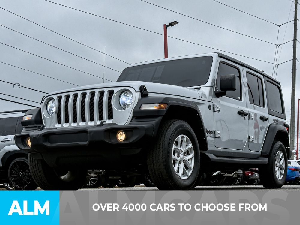Used 2023 Silver Jeep Sport S image 2