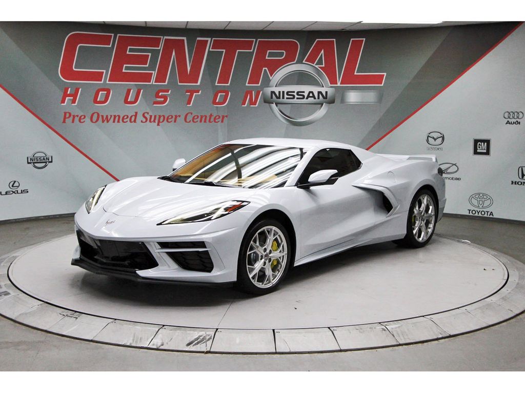 2021 Chevrolet Corvette Stingray White at Classic Chevrolet Galveston