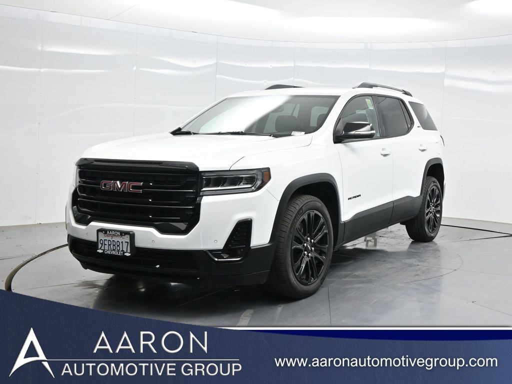 Summit White 2023 GMC Acadia SUV / Crossover Front-Wheel Drive 9-Speed Automatic