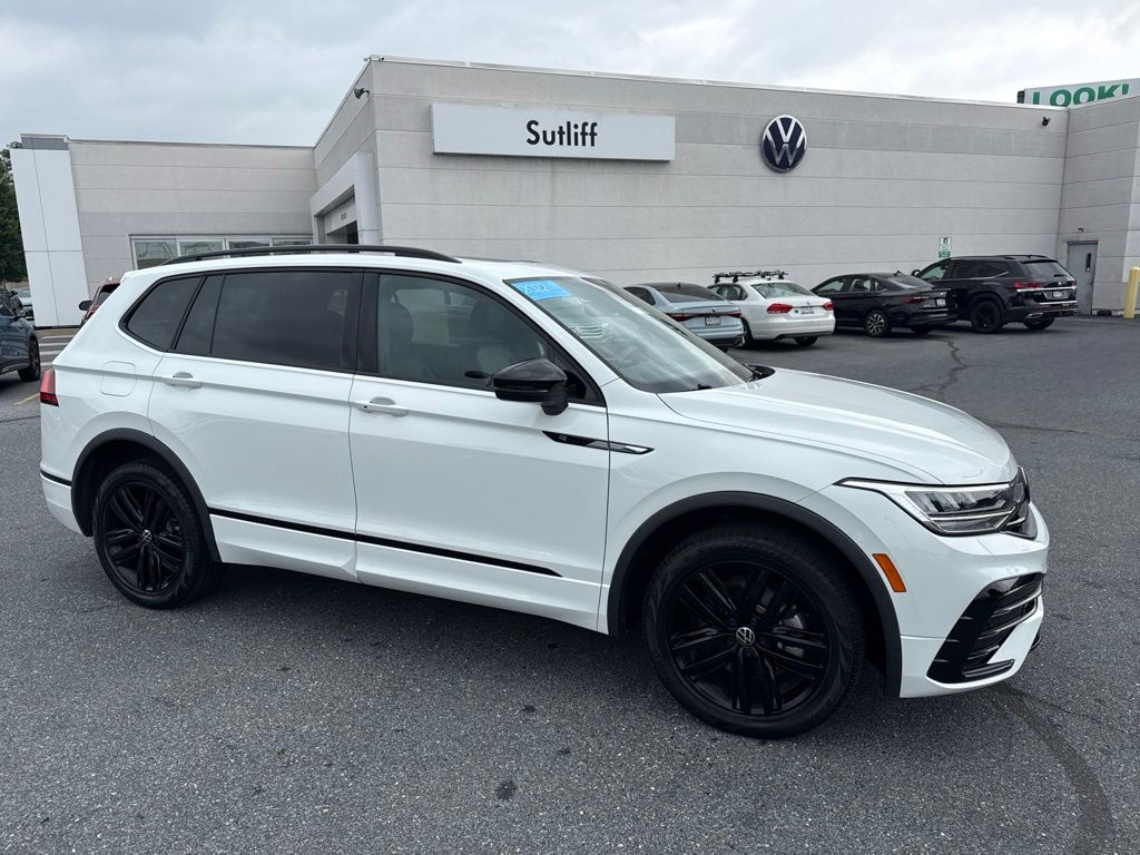2022 Volkswagen Tiguan 2.0T SE R-Line Black White at Bob Ruth Ford