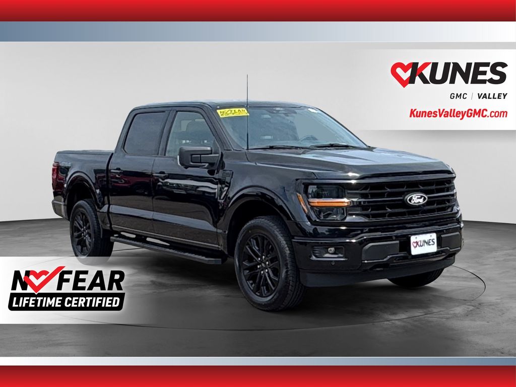 Agate Black Metallic 2024 Ford F-150 Pickup Truck Four-Wheel Drive Automatic