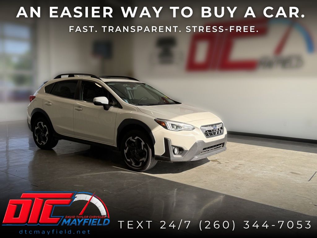 Crystal White Pearl 2023 Subaru Crosstrek Limited AWD SUV / Crossover All-Wheel Drive Continuously Variable Transmission
