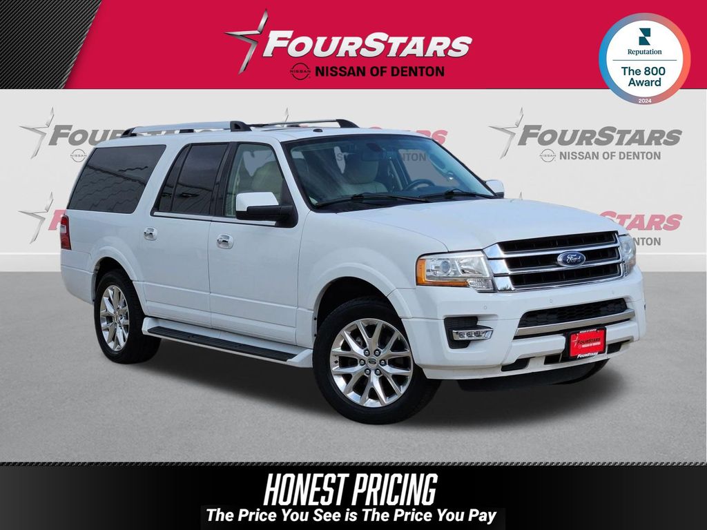 Oxford White 2017 Ford Expedition EL Limited SUV / Crossover 4X2 6-Speed Automatic