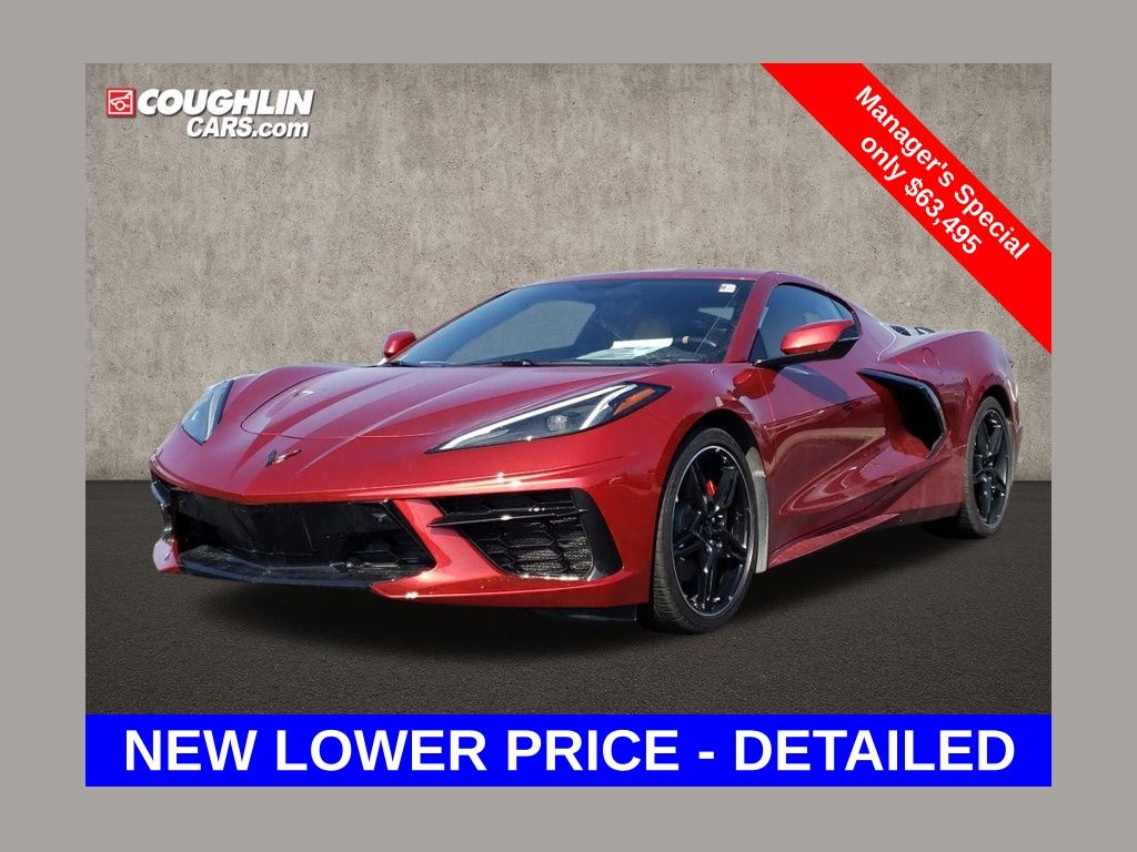 Red Mist Metallic Tintcoat 2021 Chevrolet Corvette Stingray 2LT Coupe RWD Coupe Rear-Wheel Drive 8-Speed Dual Clutch