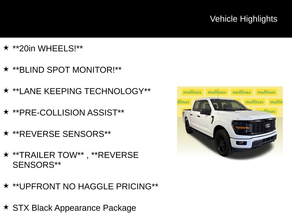 Certified Used 2024 White Ford STX image 13