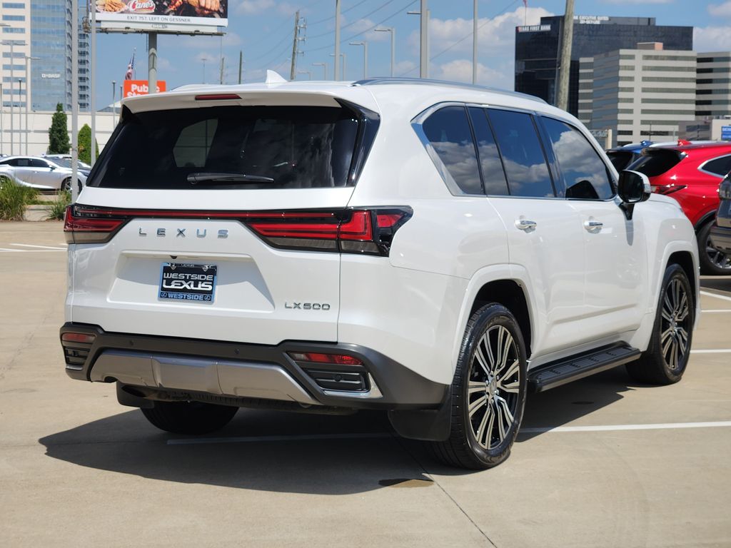 2023 Lexus LX 600 Luxury White at Bayway Cadillac Southwest