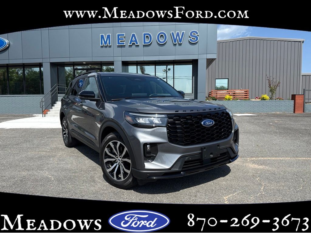 Carbonized Gray Metallic 2026 Ford Explorer SUV / Crossover All-Wheel Drive 10-Speed Automatic