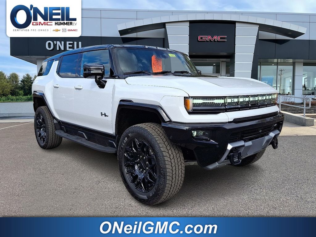 Interstellar White 2026 GMC Hummer EV SUV SUV / Crossover All-Wheel Drive 1-Speed Automatic