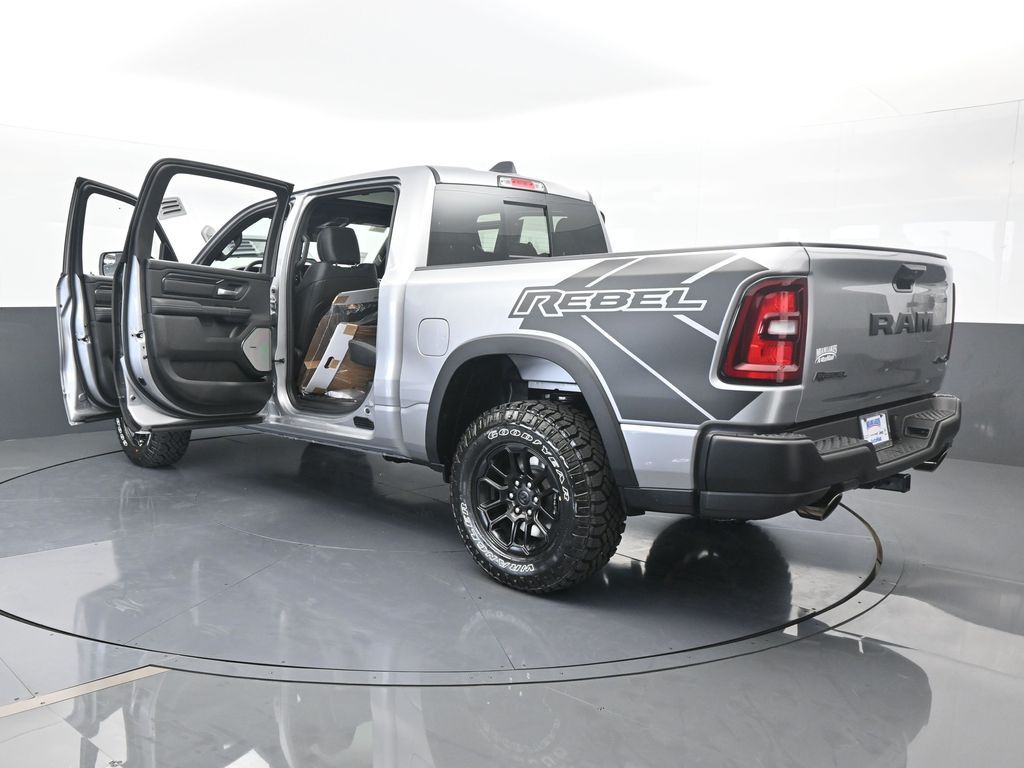 Used 2026 Billet Silver Metallic Clearcoat Ram Rebel image 45