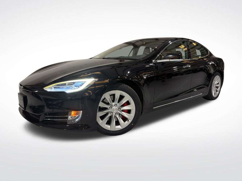 Solid Black 2019 Tesla Model S Performance AWD Sedan All-Wheel Drive 1-Speed Automatic