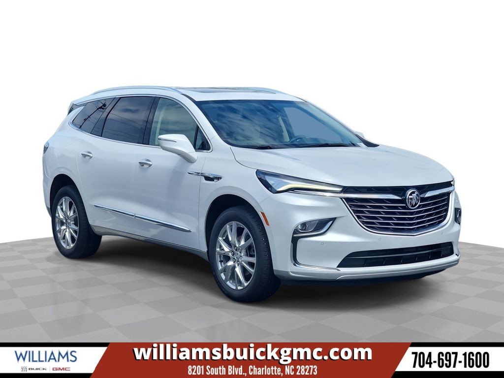 White Frost Tricoat 2023 Buick Enclave SUV / Crossover Front-Wheel Drive 9-Speed Automatic